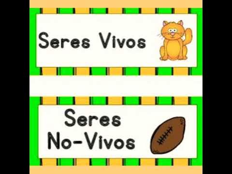 SERES VIVOS Y NO VIVOS